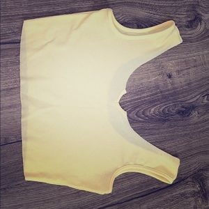 Cropped tank top